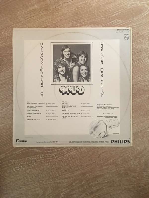 Mud - Use Your Imagination - Vinyl LP - Opened  - Very-Good Quality (VG)