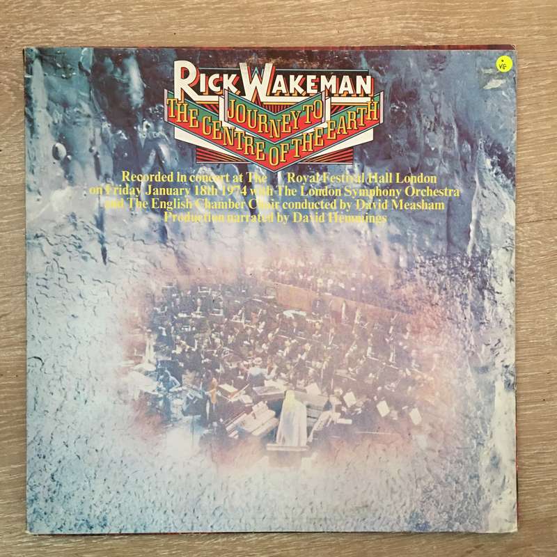 Rick Wakeman - Journey to the Centre of the Earth  - Vinyl LP - Opened  - Very-Good Quality (VG)
