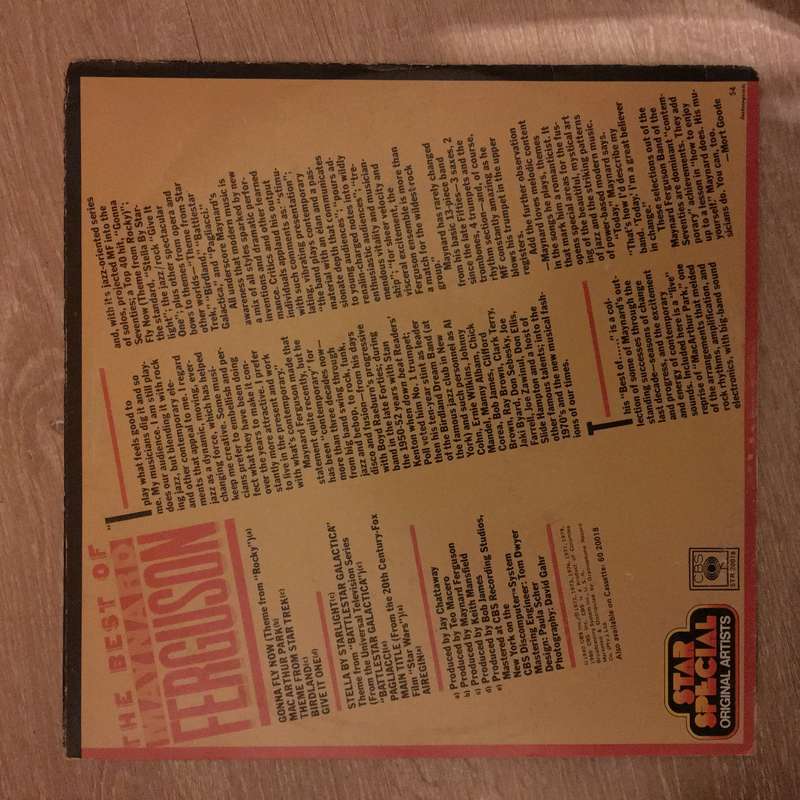 Maynard Ferguson  The Best Of Maynard Ferguson - Vinyl LP Record - Opened  - Very-Good+ Qua...