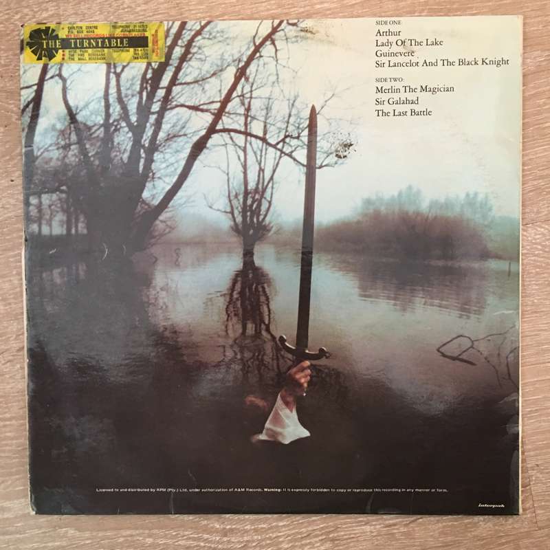 Rick Wakeman  The Myths And Legends Of King Arthur And The Knights Of The Round Table - Vin...