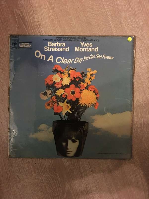 Barbra Streisand, Yves Montand  On A Clear Day You Can See Forever -  Vinyl LP Record - Ope...