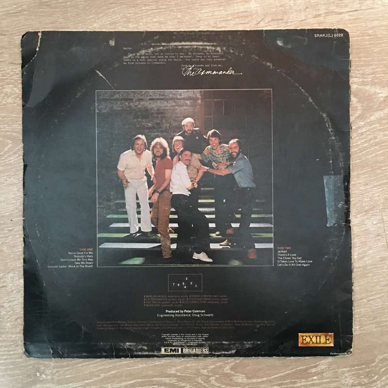 Exile - Don't Leave Me This Way - Vinyl LP Record  (G+)
