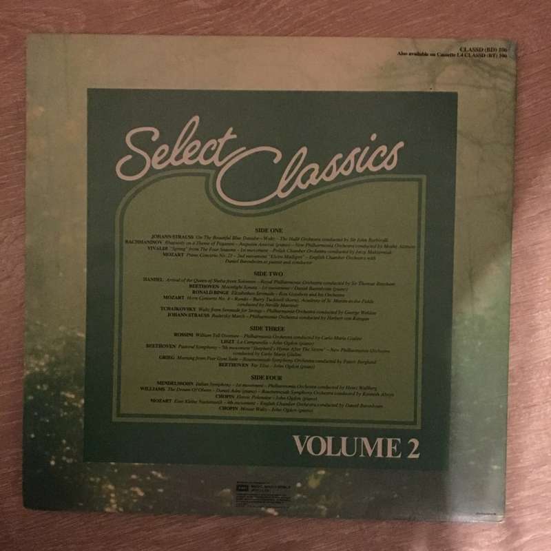 Select Classics Vol 2 - Double Vinyl LP Record - Very-Good Quality (VG)