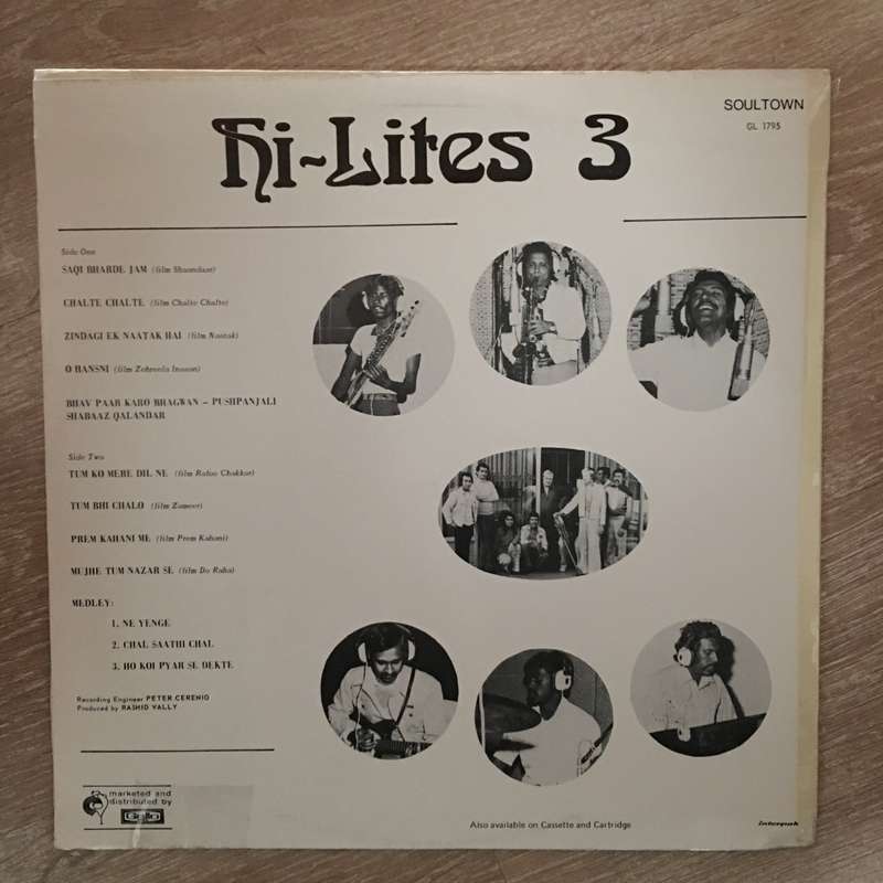 The Hi-Lites  3 -  Vinyl LP Record - Opened  - Very-Good+ Quality (VG+)