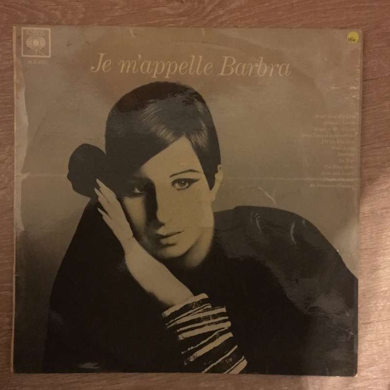 Barbra Streisand - Je M'appelle Barbra - Vinyl LP Record - Opened  - Very-Good+ Quality (VG+)
