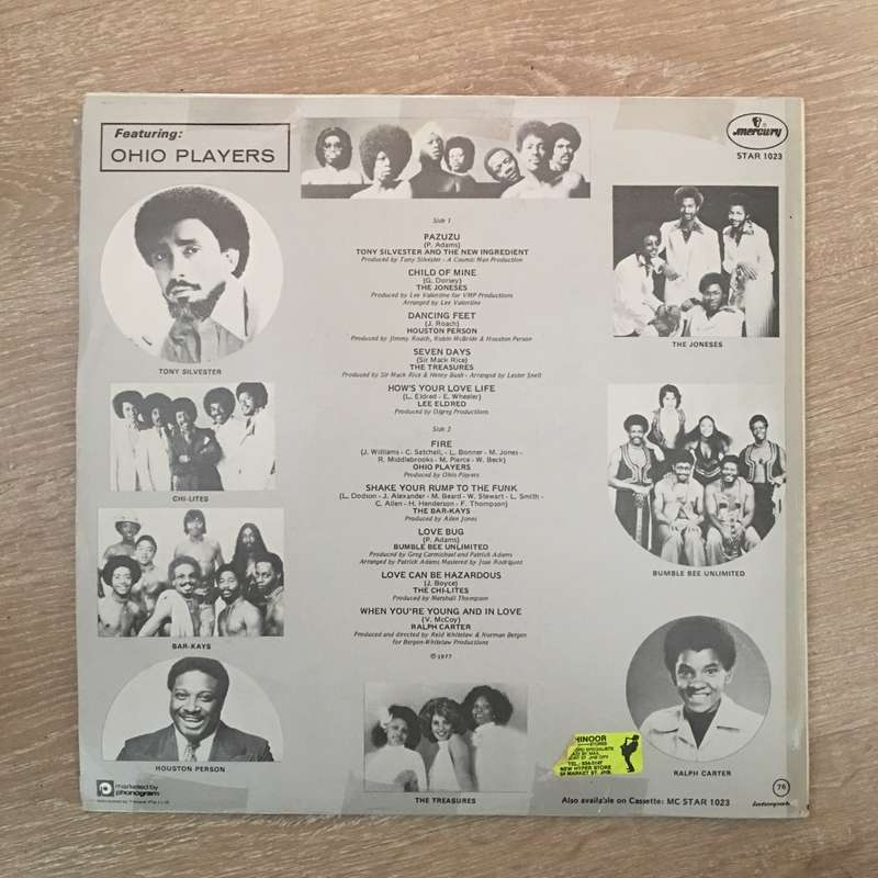 Pazuzu Featuring Ohio Players -  Vinyl LP Record - Opened  - Very-Good+ Quality (VG+)