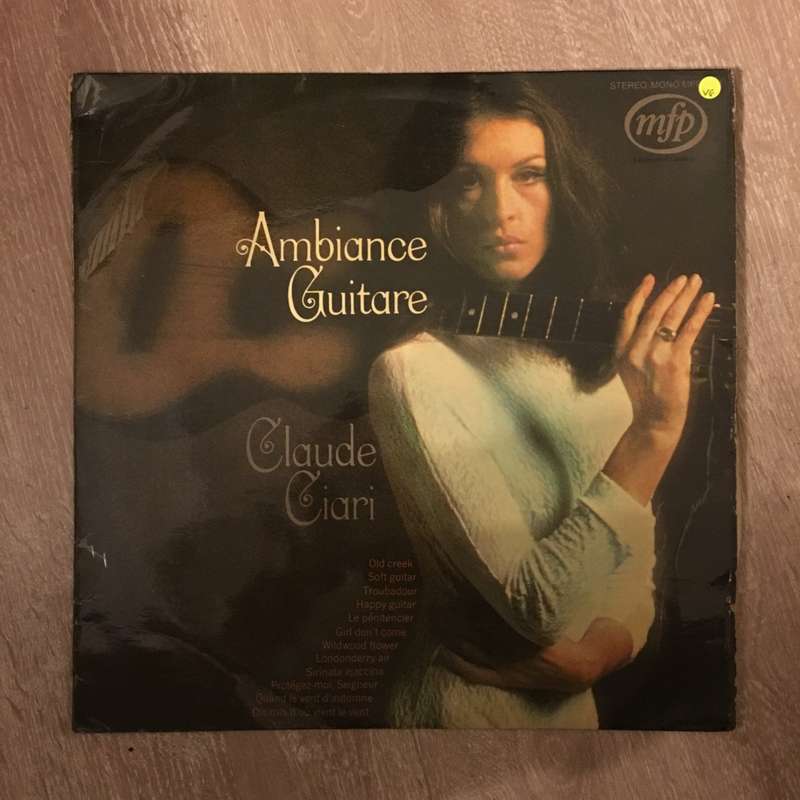 Claude Ciari -Ambience Giutare - Vinyl LP Record - Very-Good Quality (VG)