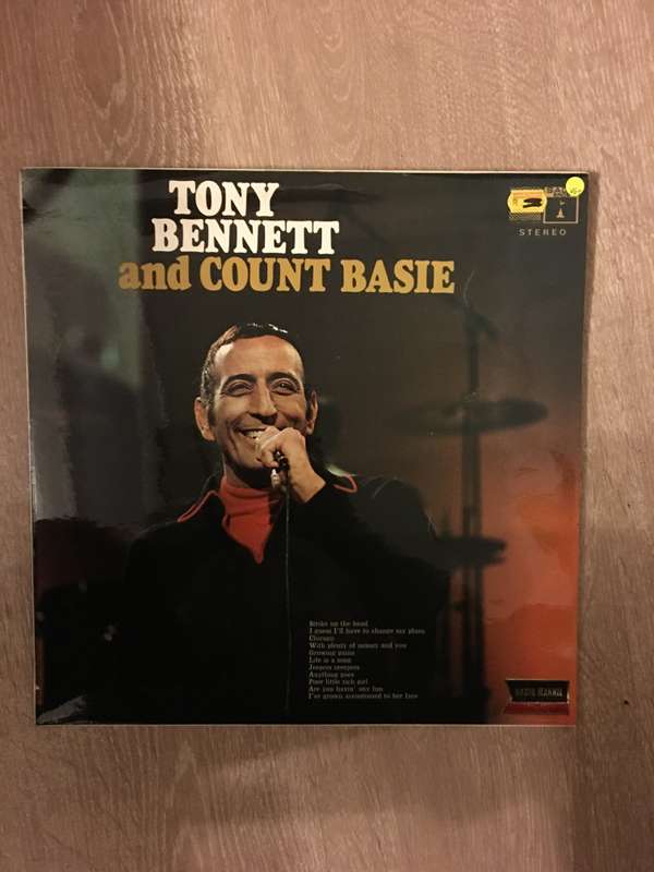 Tony Bennet and Count Basie - Vinyl LP Record - Opened  - Very-Good+ Quality (VG+)