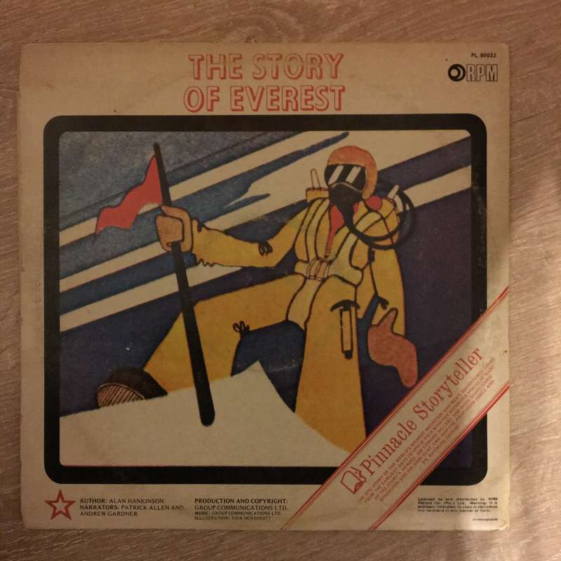 The Story Of Everest - Alan Hankinson -  Vinyl LP Record - Opened  - Very-Good+ Quality (VG+)