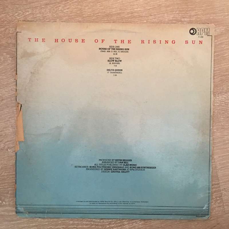 HOT R.S.  House Of The Rising Sun - Vinyl LP Record - Opened  - Good+ Quality (G+)
