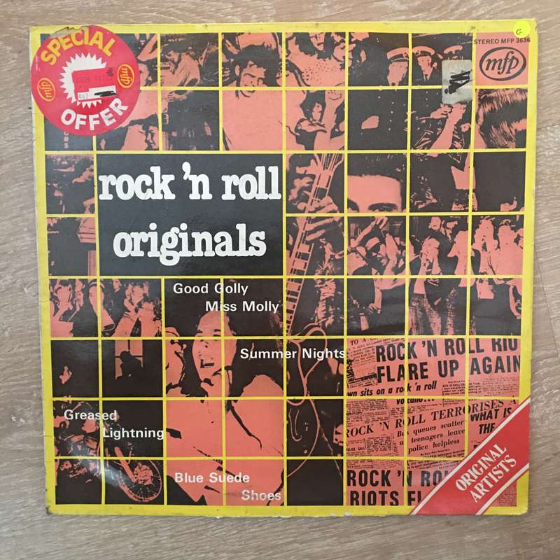 Various - Rock & Roll Original Artists  Vinyl LP Record - Opened  - Good Quality (G)