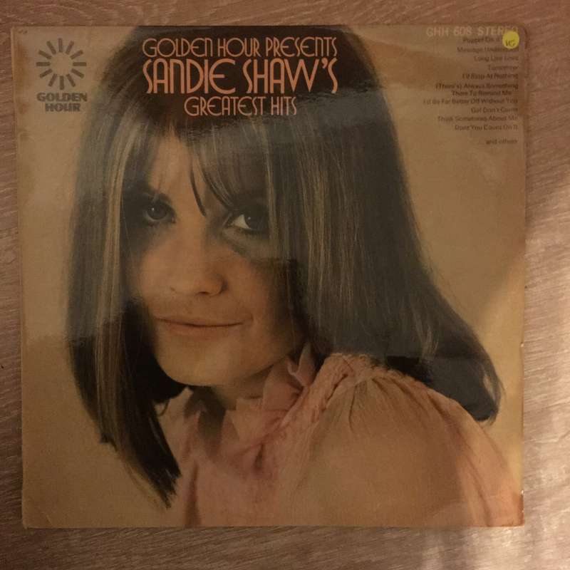 Sandie Shaw  Golden Hour Presents Sandie Shaw's Greatest Hits -  Vinyl LP Record - Opened  ...