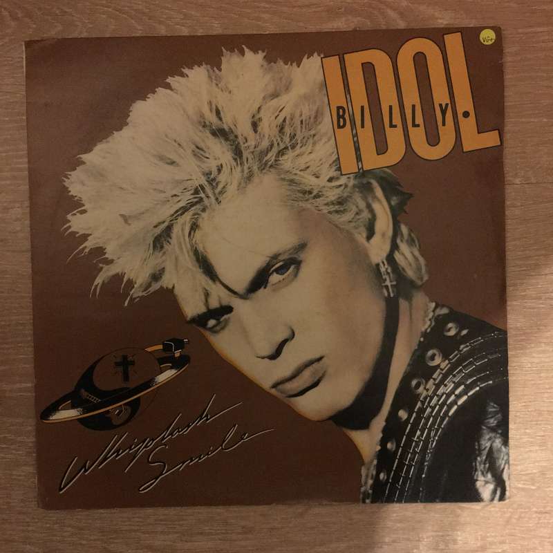 Billy Idol - Whiplash Smile -  Vinyl LP Record (VG+)