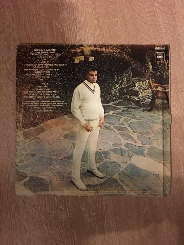 Johnny Mathis - Love Theme  - Vinyl LP Record - Opened  - Good+ Quality (G+)