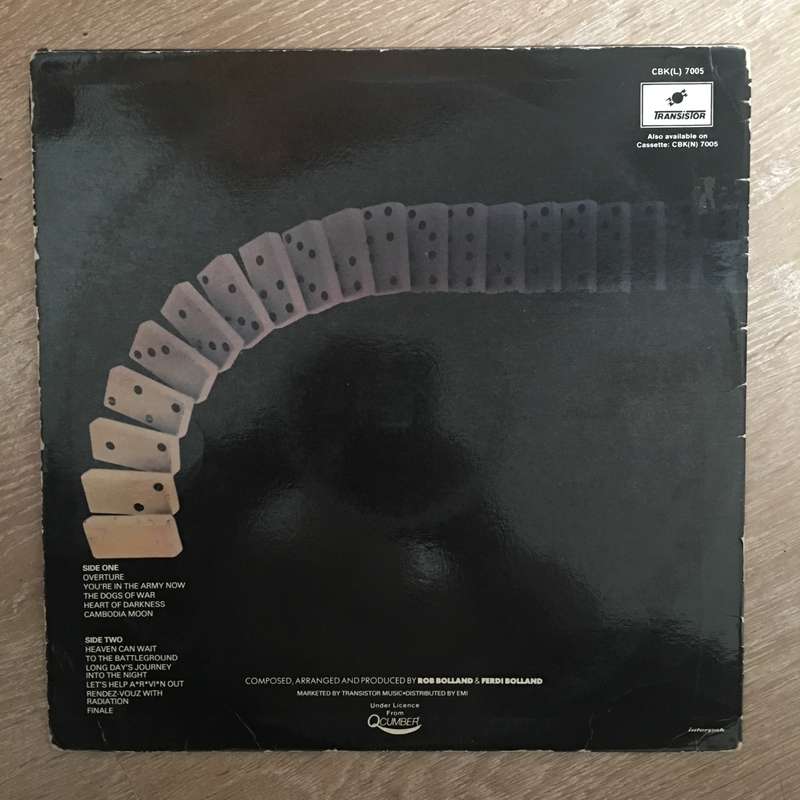 Bolland - The Domino Theory  - Vinyl LP Record - Very-Good Quality (VG)