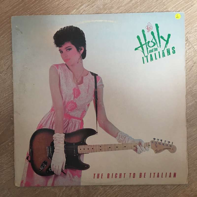 Holly And The Italians  The Right To Be Italian - Vinyl Record - Opened  - Very-Good Qualit...