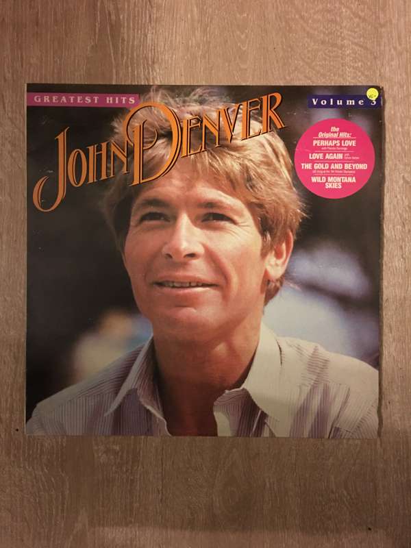John Denver - Volume 3 - Vinyl LP Record - Opened  - Very-Good+ Quality (VG+)
