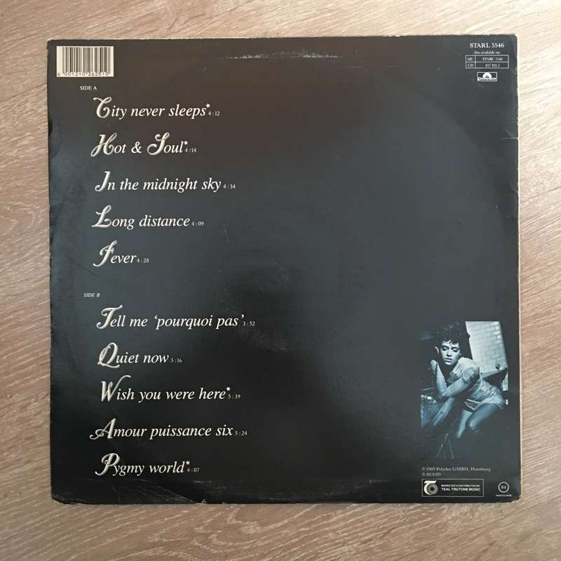 Viktor Lazlo - Hot & Soul - Vinyl LP Record - Opened  - Good+ Quality (G+)