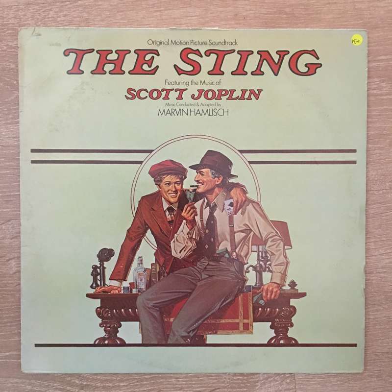 The Sting - Scott  Joplin - Original Sioundtrack - Vinyl Record - Opened  - Very-Good+ Quality (VG+)