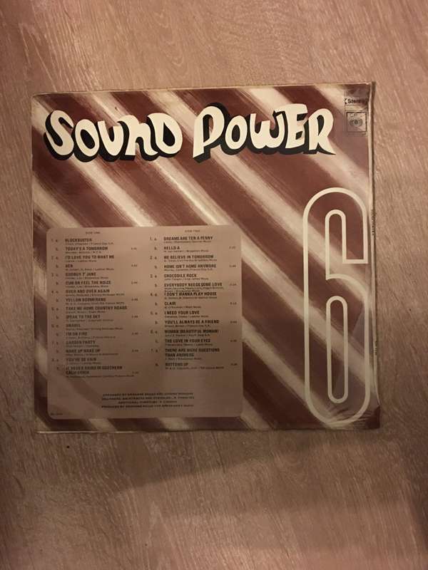 Sound Power 6 - Vinyl LP Record - Opened  - Good Quality (G)