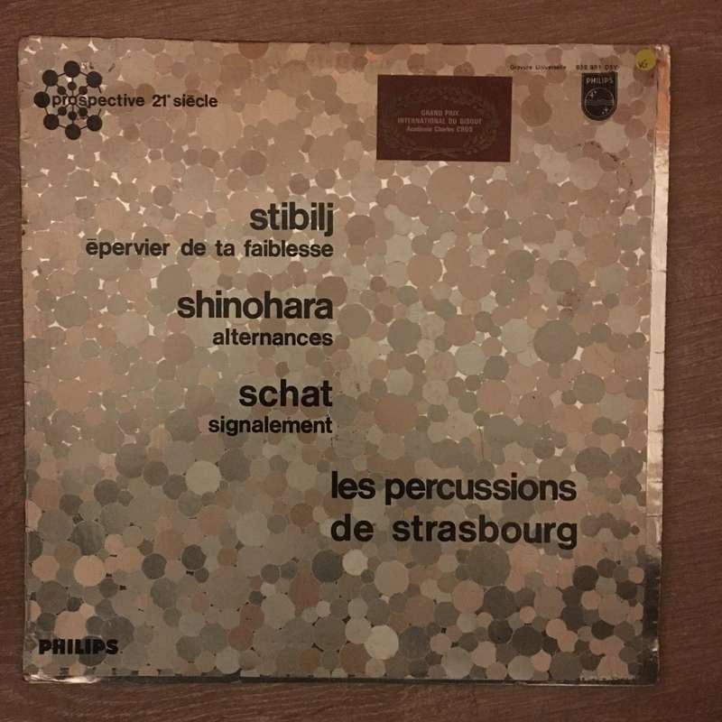 Stibilj, Shinohara, Schat, Les Percussions De Strasbourg  Épervier De Ta Faiblesse / Alter...