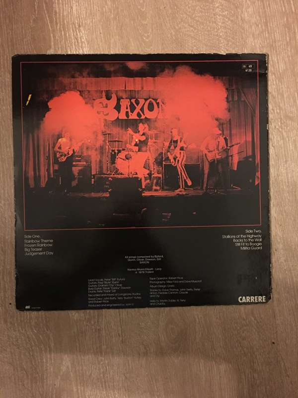 Saxon - Vinyl LP Record - Opened  - Very-Good+ Quality (VG+)