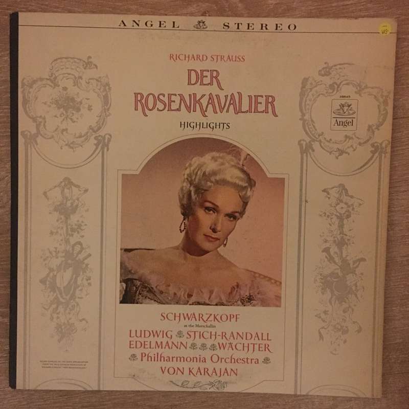 Strauss - Der Rosenkavalier / Schwarzkopf · Ludwig · Karajan - Vinyl LP Record - Opened  - Very...