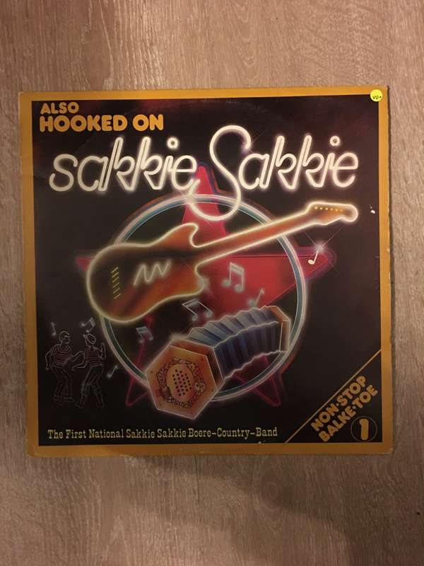 Also Hooked on Sakkie Sakkie - Vinyl LP Record - Opened  - Very-Good+ Quality (VG+)