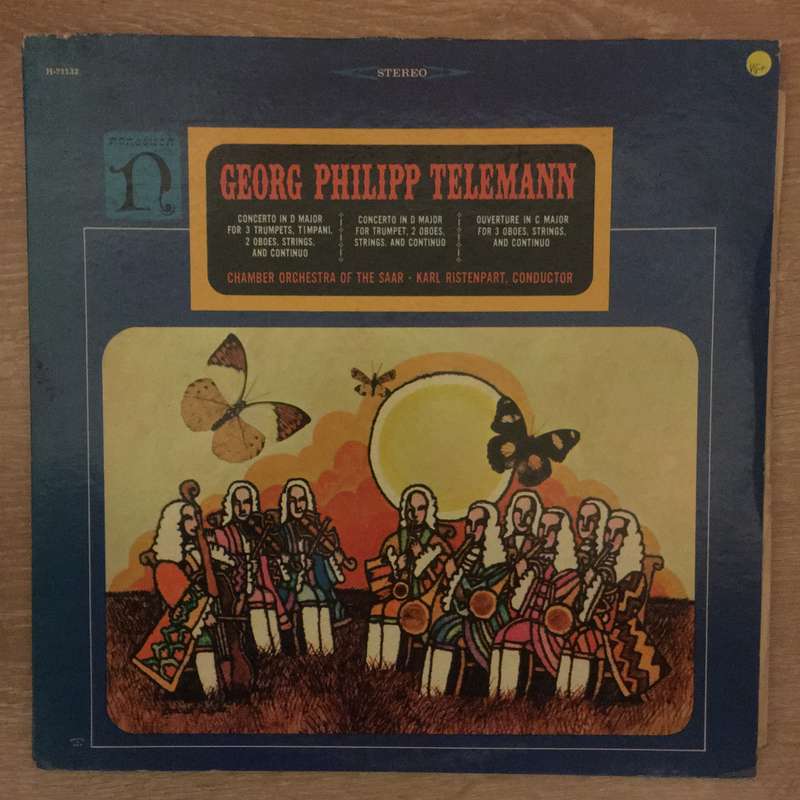 Georg Philipp Telemann, Chamber Orchestra Of The Saar, Karl Ristenpart  Concerto In D Major...