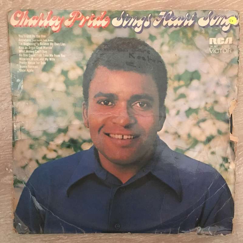 Charley Pride Sings Heart Songs - Vinyl LP Record - Opened  - Good+ Quality (G+)