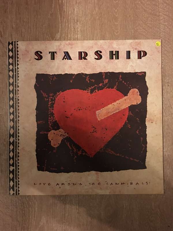 Starship - Love Among the Cannibals - Vinyl LP Record - Opened  - Very-Good+ Quality (VG+)