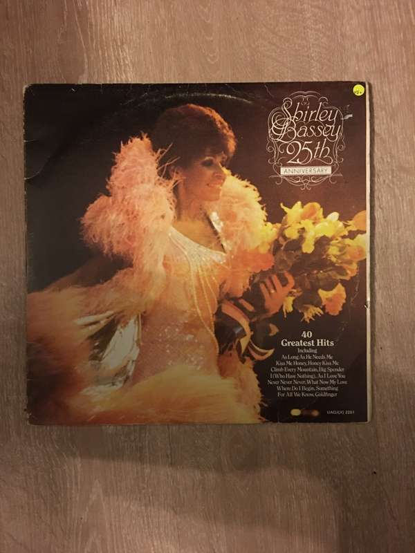 Shirley Bassey - 25th Anniversary - Vinyl LP Record - Opened  - Very-Good+ Quality (VG+)