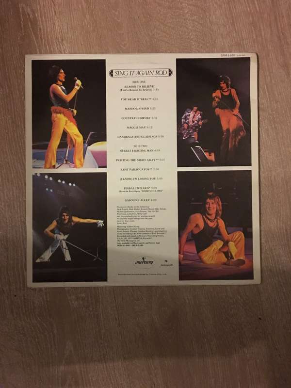 Rod Stewart - Sing It Again Rod - Vinyl LP Record - Opened  - Very-Good+ Quality (VG+)