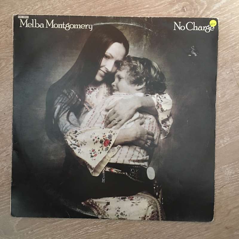 Melba Montgomery  No Charge  - Vinyl LP Record (VG+)