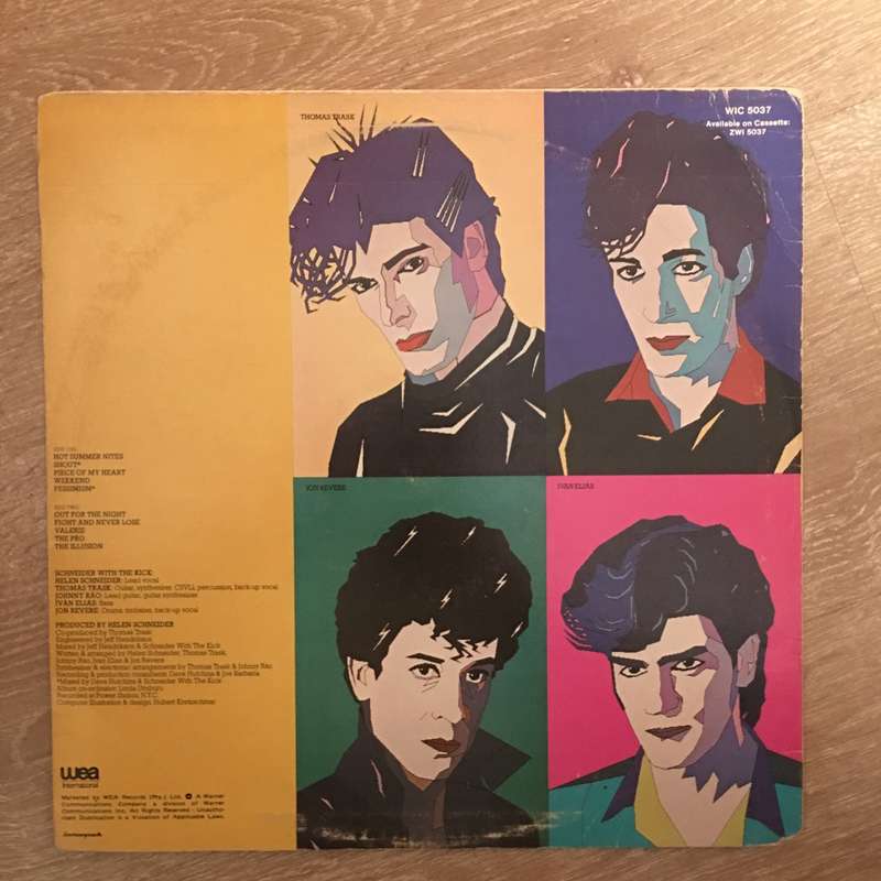 Schneider With The Kick  Exposed - Vinyl LP Record - Opened  - Very-Good+ Quality (VG+)