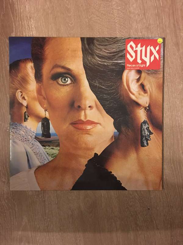 Styx - Pieces of Eight - Vinyl LP Record - Opened  - Very-Good+ Quality (VG+)