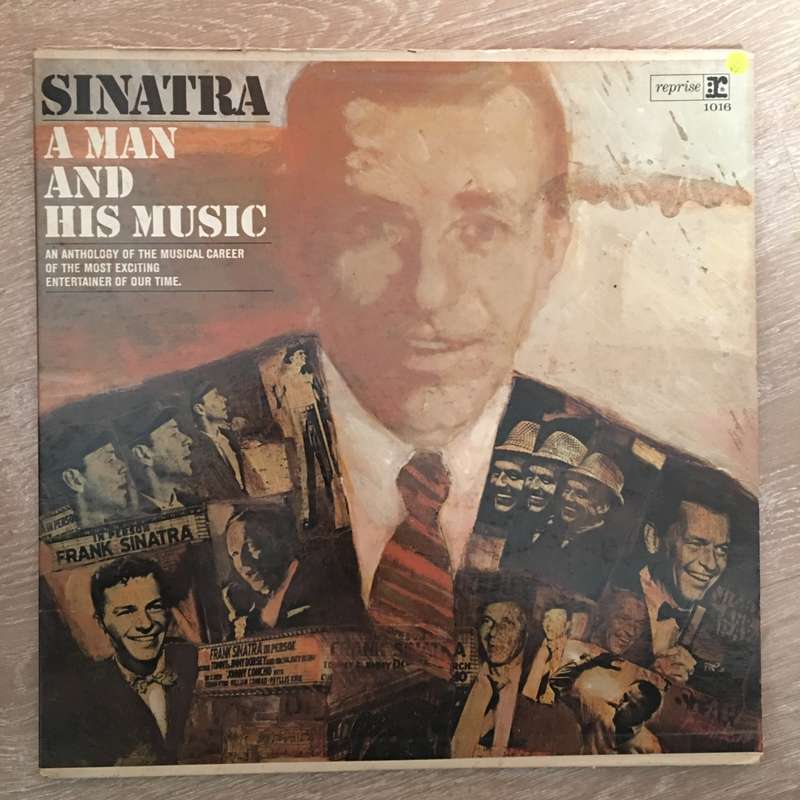 Frank Sinatra  A Man And His Music - Double Vinyl LP Record - Opened  - Very-Good Quality (VG)