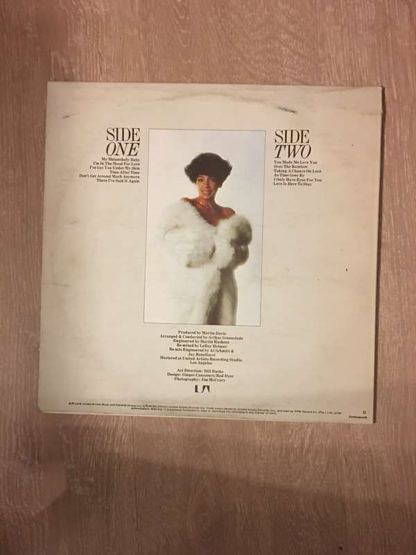 Shirley Bassey - Yesterdays - Vinyl LP Record - Opened  - Very-Good+ Quality (VG+)