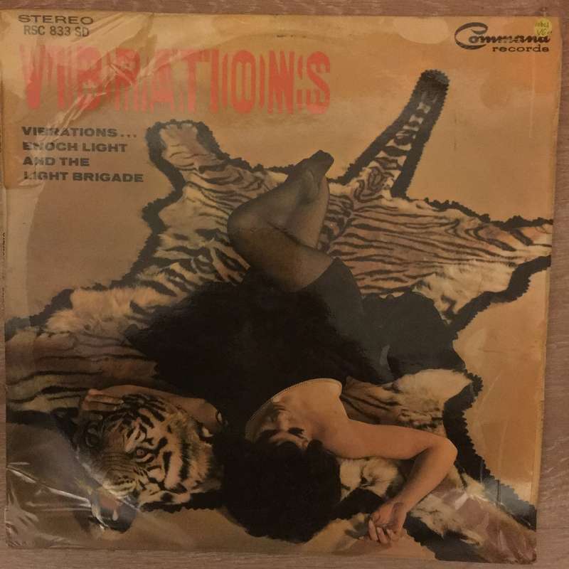 Enoch Light And The Light Brigade  Vibrations  - Vinyl LP Record - Opened  - Very-Good Qual...
