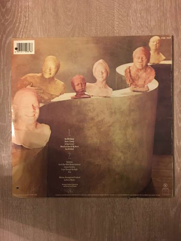 Stevie Wonder - Characters - Vinyl LP Record - Opened  - Very-Good Quality (VG)