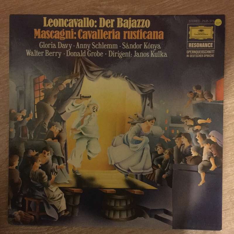 Mascagni - Leoncavallo  Cavalleria Rusticana - Der Bajazzo - Vinyl LP Record - Opened  - Ve...