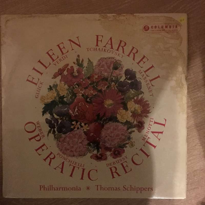 Eileen Farrell - Operatic Recital - Vinyl LP Record - Opened  - Very-Good+ Quality (VG+)