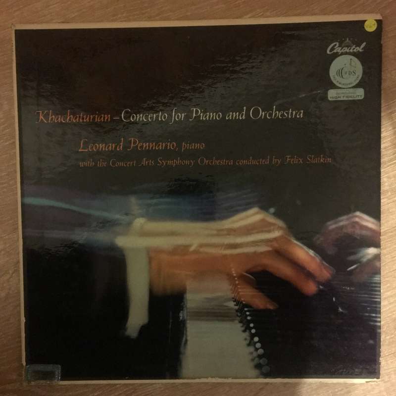 Leonard Pennario, The Concert Arts Orchestra, Felix Slatkin  Khachaturian Piano Concerto  -...