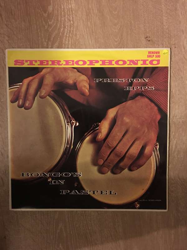 Preston Epps - Bongo's In Pastel - Vinyl LP Record - Opened  - Very-Good- Quality (VG-)