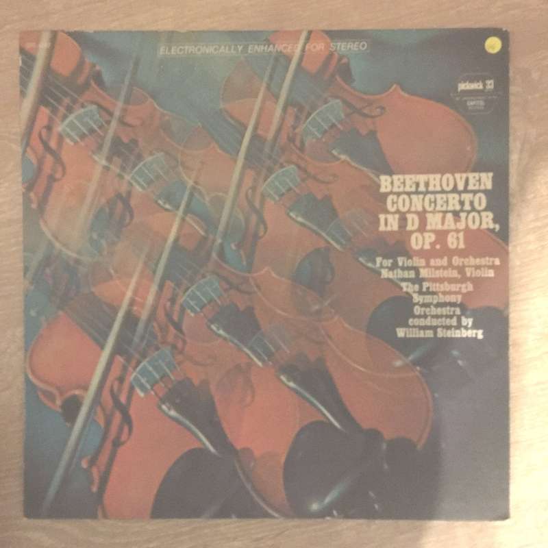 Beethoven - Milstein, The Pittsburgh Symphony Orchestra, William Steinberg  Concerto In D M...