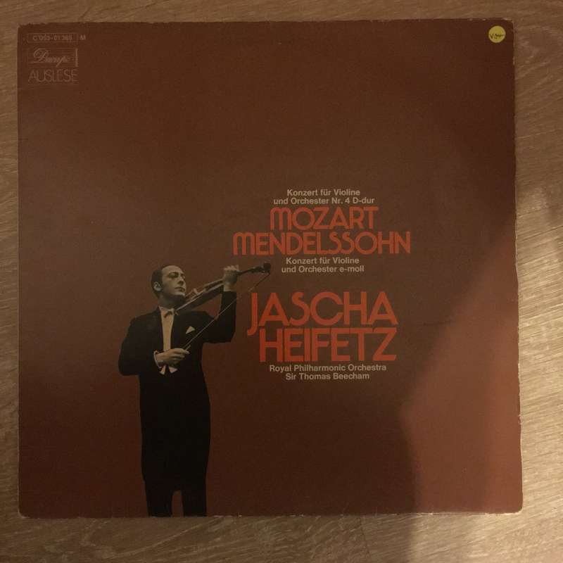 Mozart, Mendelssohn Violin Concertos  - The Royal Philharmonic Orchestra- Vinyl LP Record - Opene...