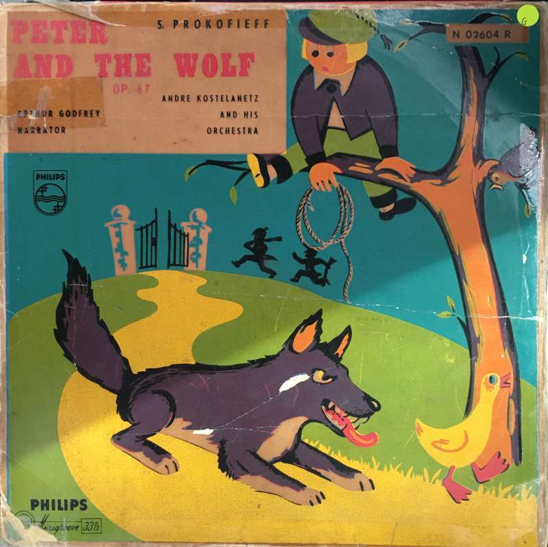 Andre Kostelanetz - Peter And The Wolf  - Vinyl LP Record - Opened  - Good Quality (G)