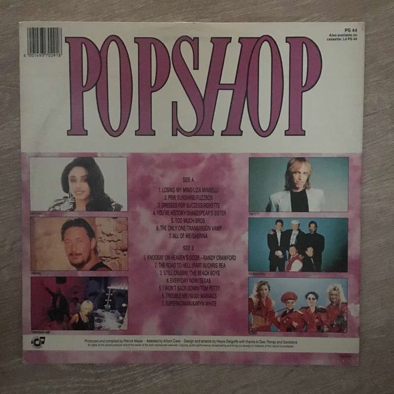 Pop Shop Vol 44 - Vinyl LP Record - Opened  - Very-Good- Quality (VG-)