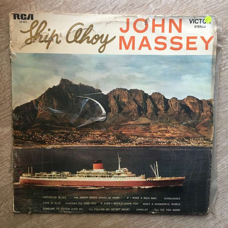 John Massey - Ship Ahoy - Vinyl LP Record - Opened  - Good Quality (G)