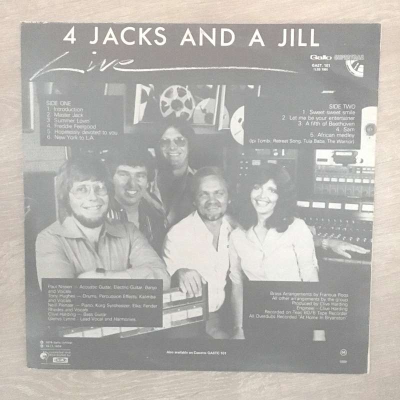 4 Jacks & a Jill -  Vinyl LP Record - Opened  - Very-Good- Quality (VG-)